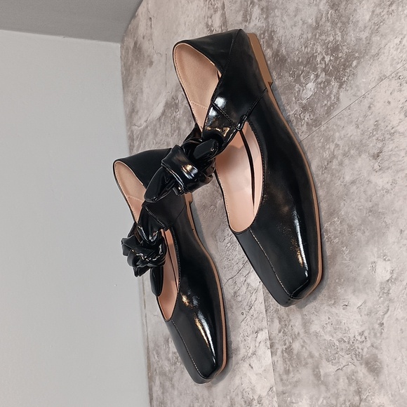 Womens Size 6.5 Ballet Flats Square Toe Mary Jane Comfort Shoes - Picture 9 of 9